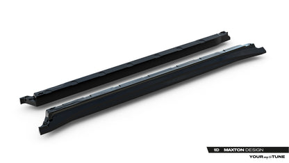 Side skirts diffusers toyota c-hr mk2