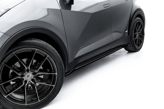 Side skirts diffusers toyota c-hr mk2