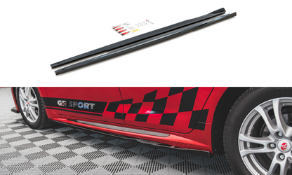 Side skirts diffusers toyota corolla gr sport hatchback xii