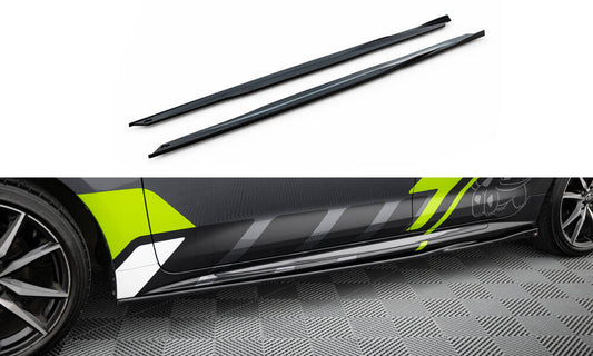 Side skirts diffusers toyota corolla gr sport touring sports xii