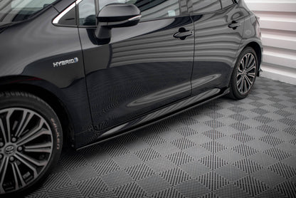 Side skirts diffusers toyota corolla xii hatchback