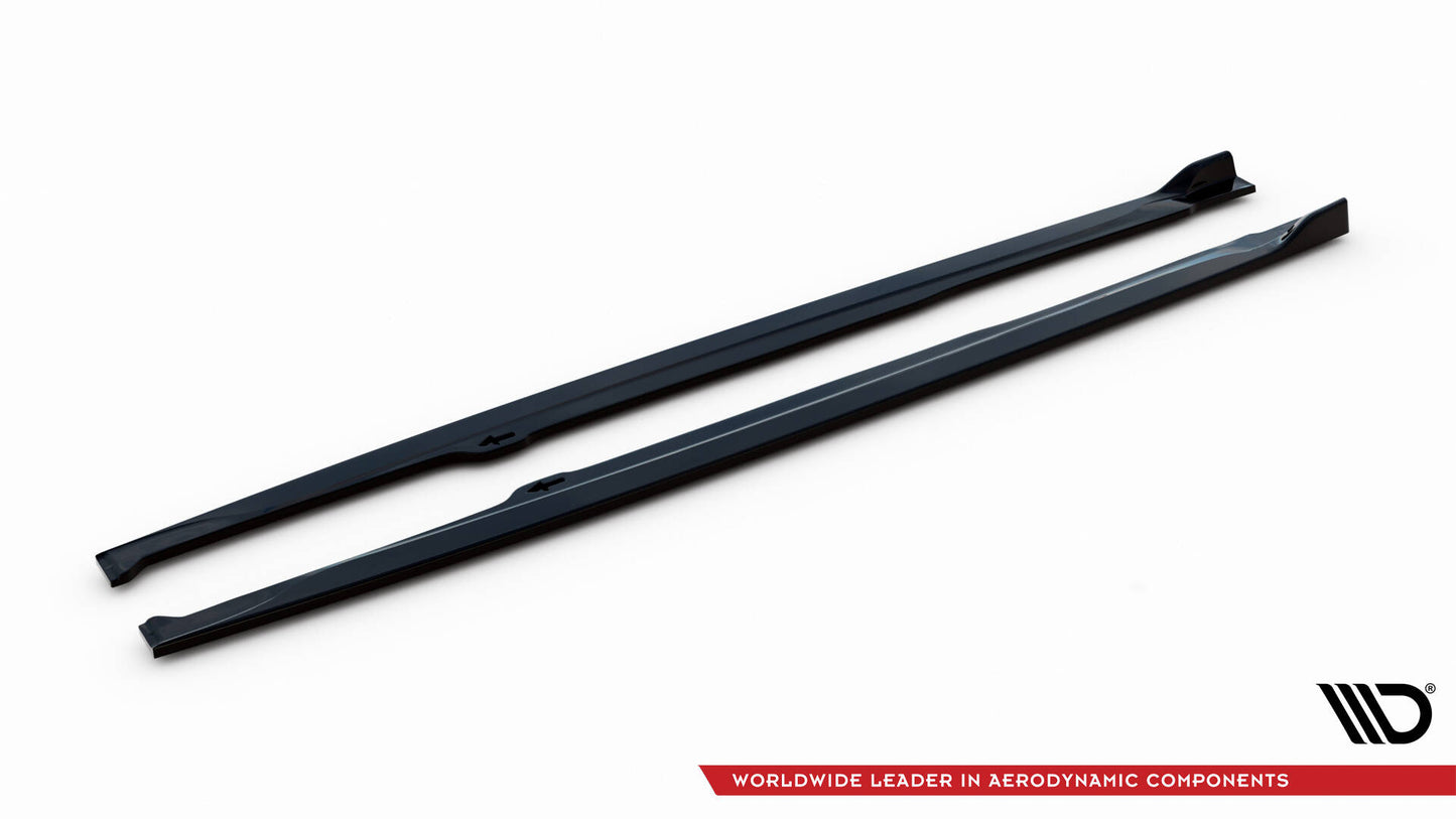 Side skirts diffusers toyota corolla xii hatchback