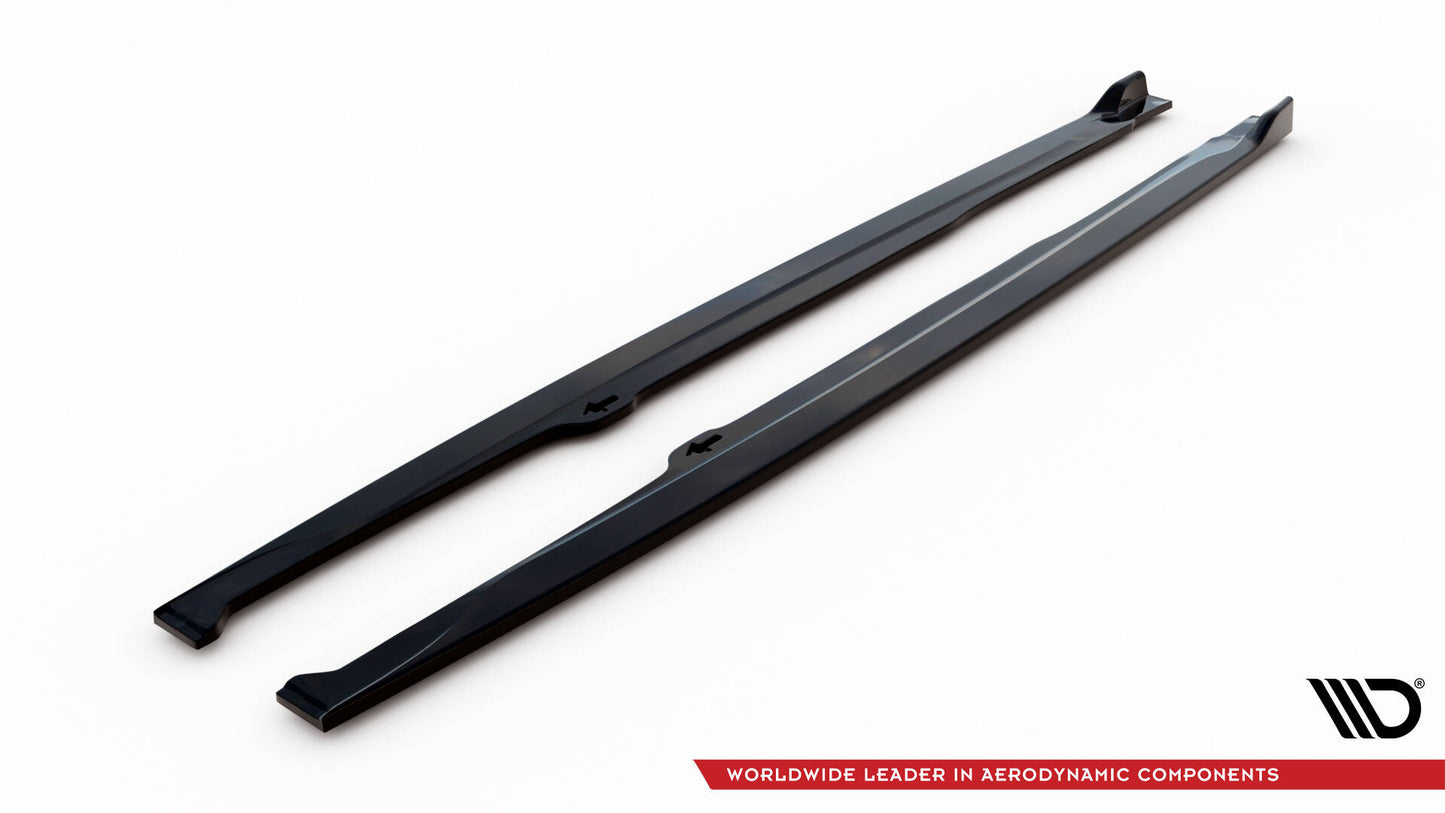 Side skirts diffusers toyota corolla xii hatchback