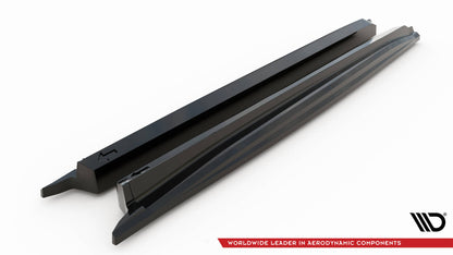 Side skirts diffusers toyota highlander mk4