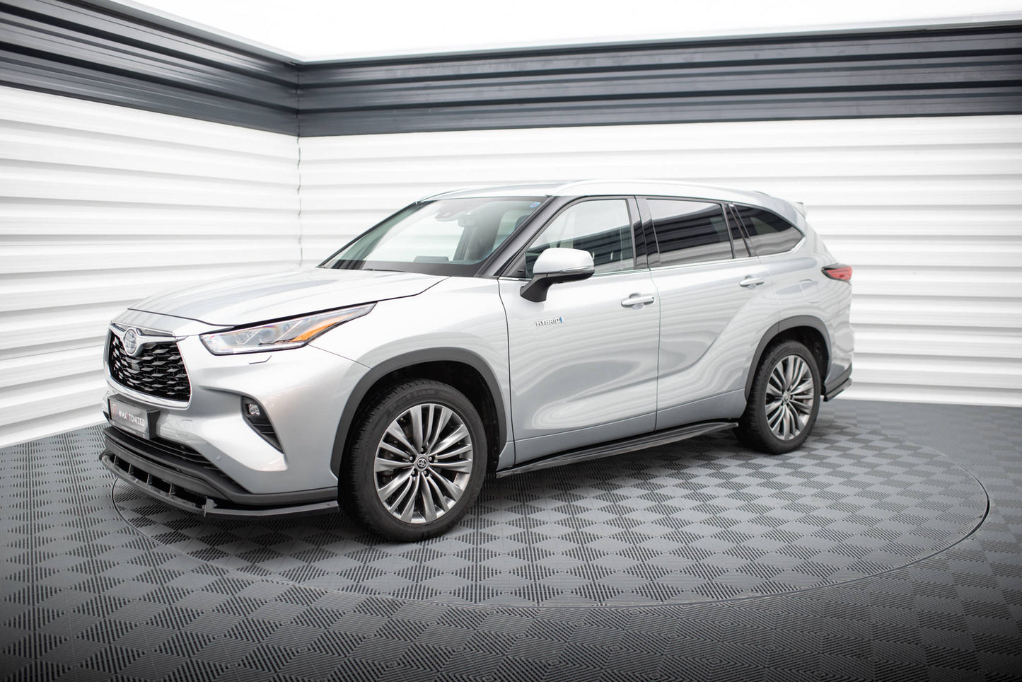 Side skirts diffusers toyota highlander mk4