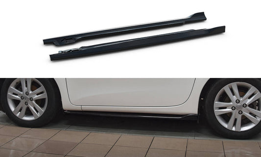 Side skirts diffusers toyota iq