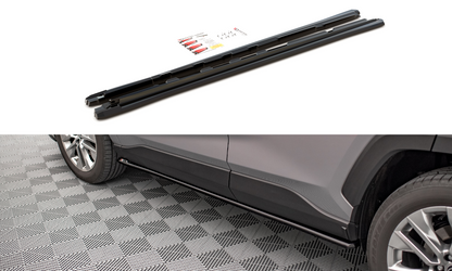 Side skirts diffusers toyota rav4 mk5