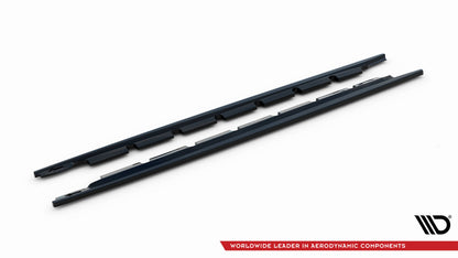 Side skirts diffusers toyota yaris mk3 facelift