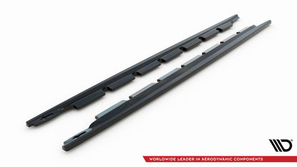 Side skirts diffusers toyota yaris mk3 facelift