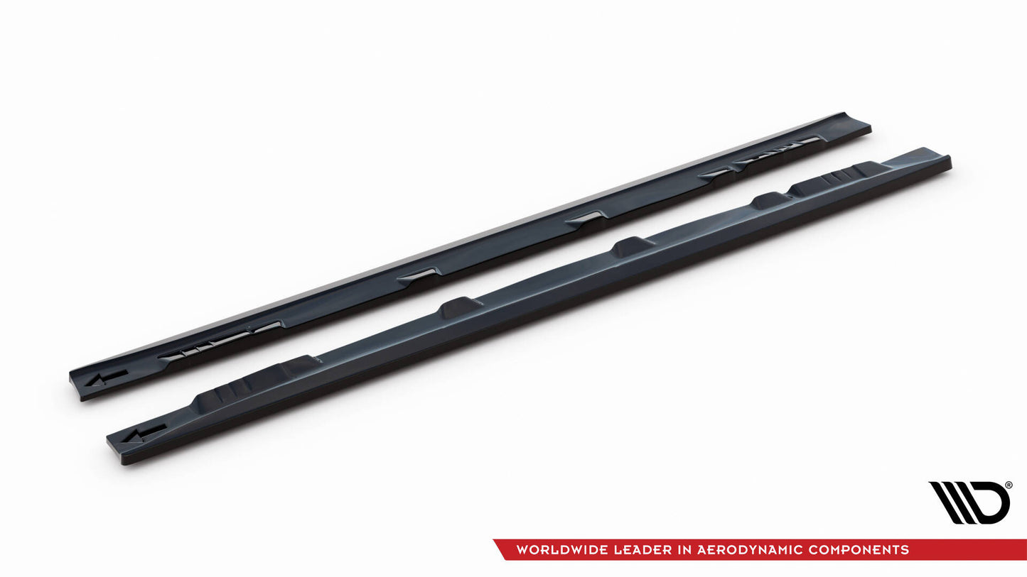 Side skirts diffusers toyota yaris t-sport mk1 facelift