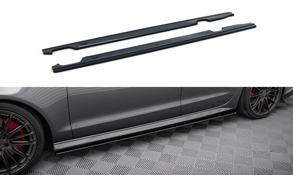 Side Skirts Diffusers v.1 Audi A6 / A6 C7 S-LINE / S6 C7 FACELIFT