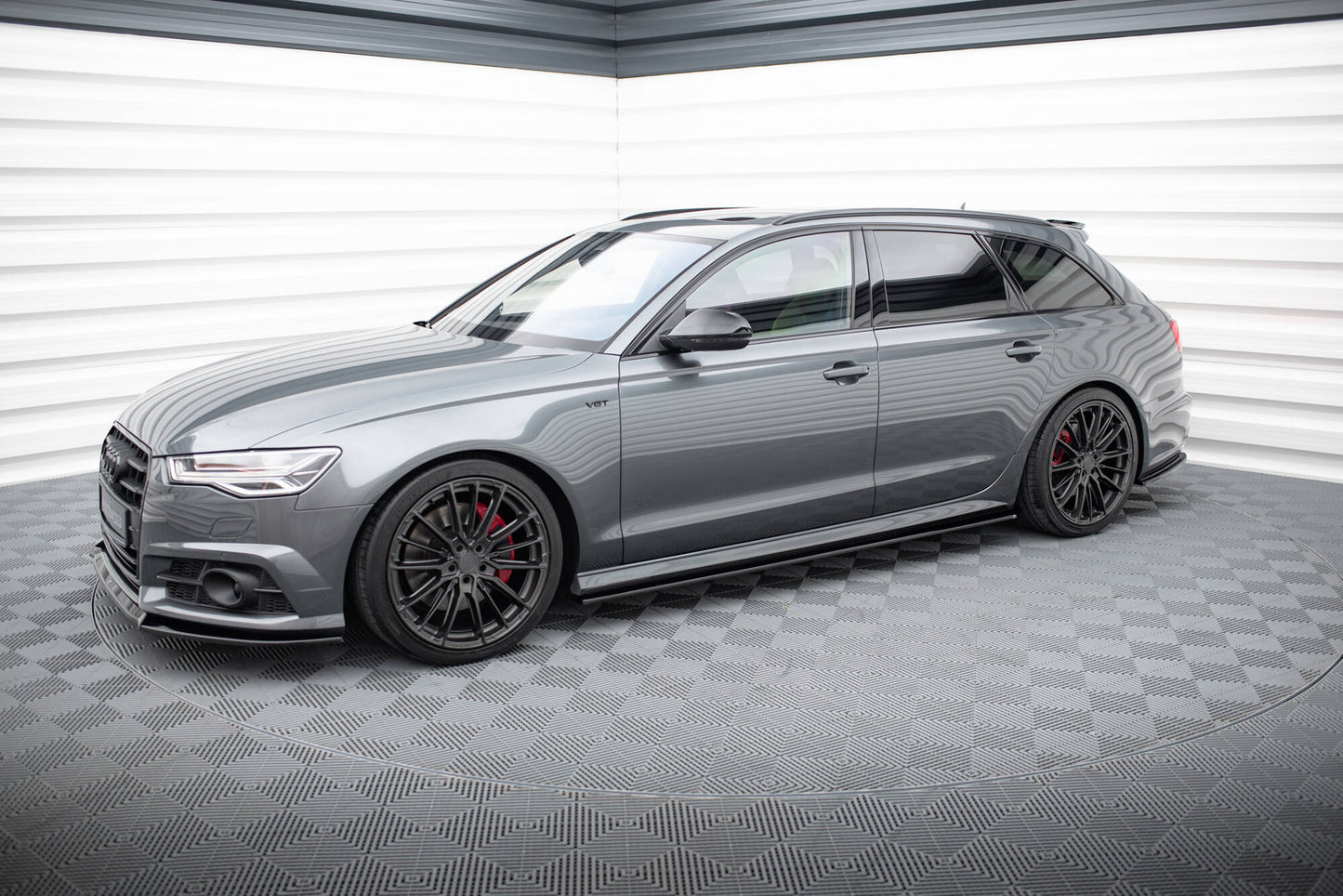 Side skirts diffusers v.1 audi a6 / a6 c7 s-line/ s6 c7 facelift