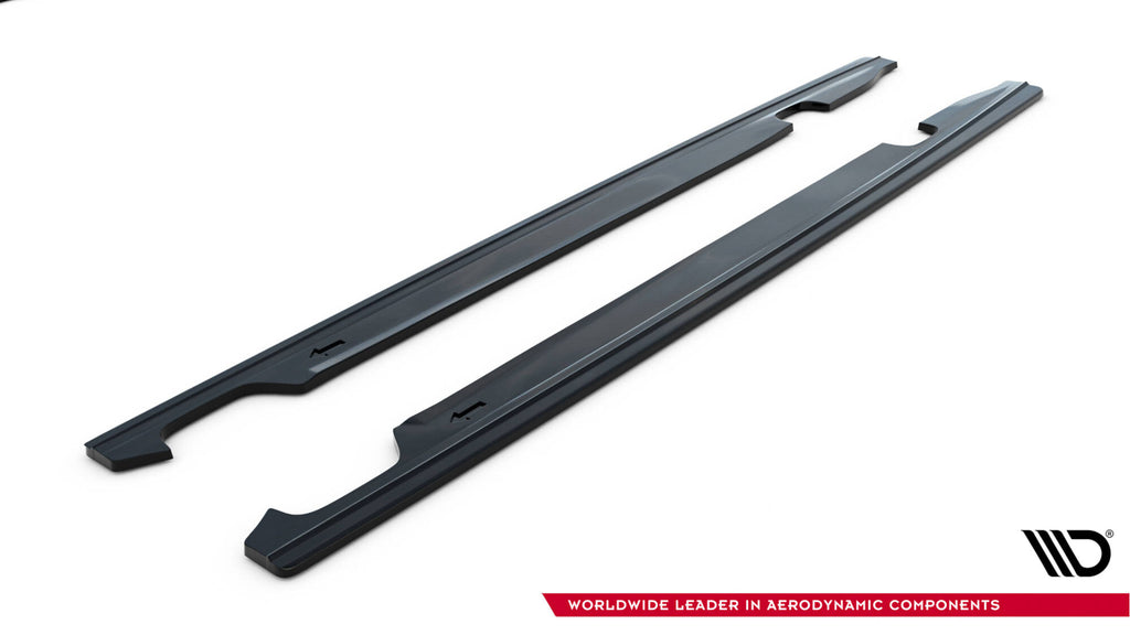 Side skirts diffusers v.1 audi a6 / a6 c7 s-line/ s6 c7 facelift
