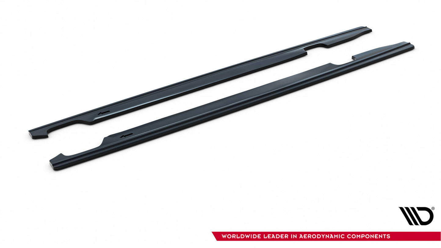 Side skirts diffusers v.1 audi a6 / a6 c7 s-line/ s6 c7 facelift