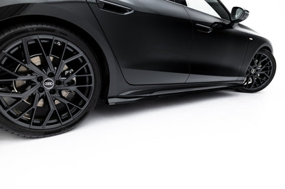 Side skirts diffusers v.1 audi a6 s-line c9