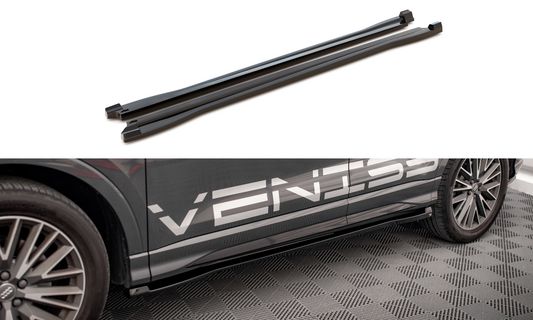 Side skirts diffusers v.1 audi q3 s-line / rsq3 f3