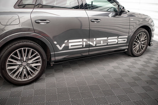 Side skirts diffusers v.1 audi q3 s-line / rsq3 f3