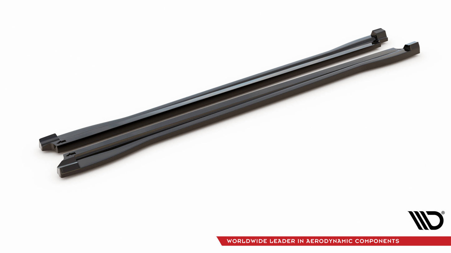 Side skirts diffusers v.1 audi q3 s-line / rsq3 f3