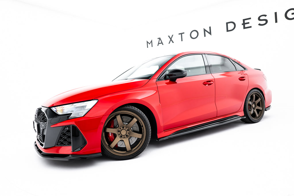 Sideskørter diffusorer v.1 Audi RS3 sedan 8y / 8y facelift