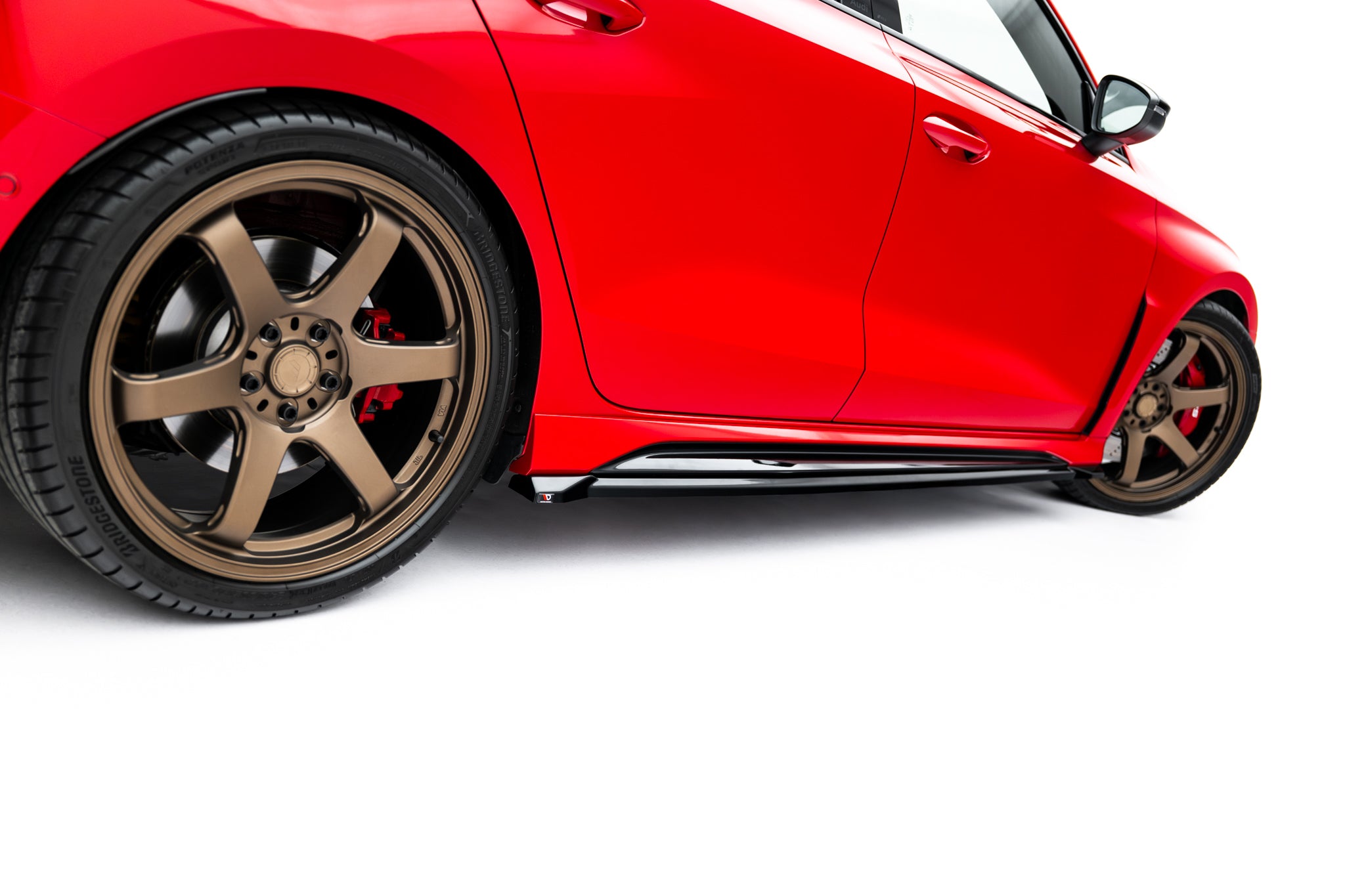 Side skirts diffusers v.1 audi rs3 sedan 8y / 8y facelift