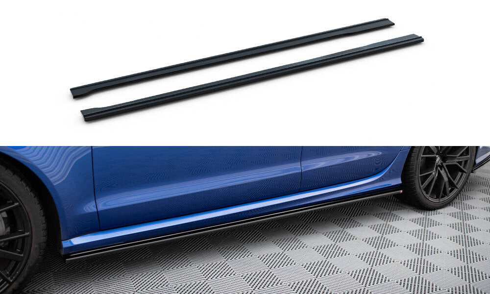 Side skirts diffusers v.1 audi rs6 c7 / c7 facelift