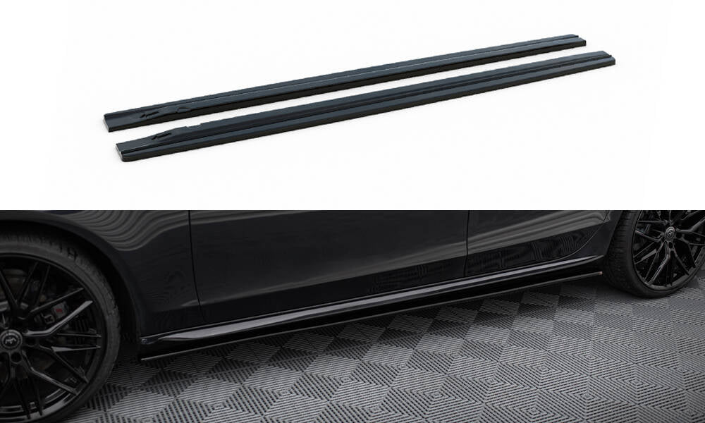 Side skirts diffusers v.1 audi s4 / a4 / a4 s-line b8 / b8 fl