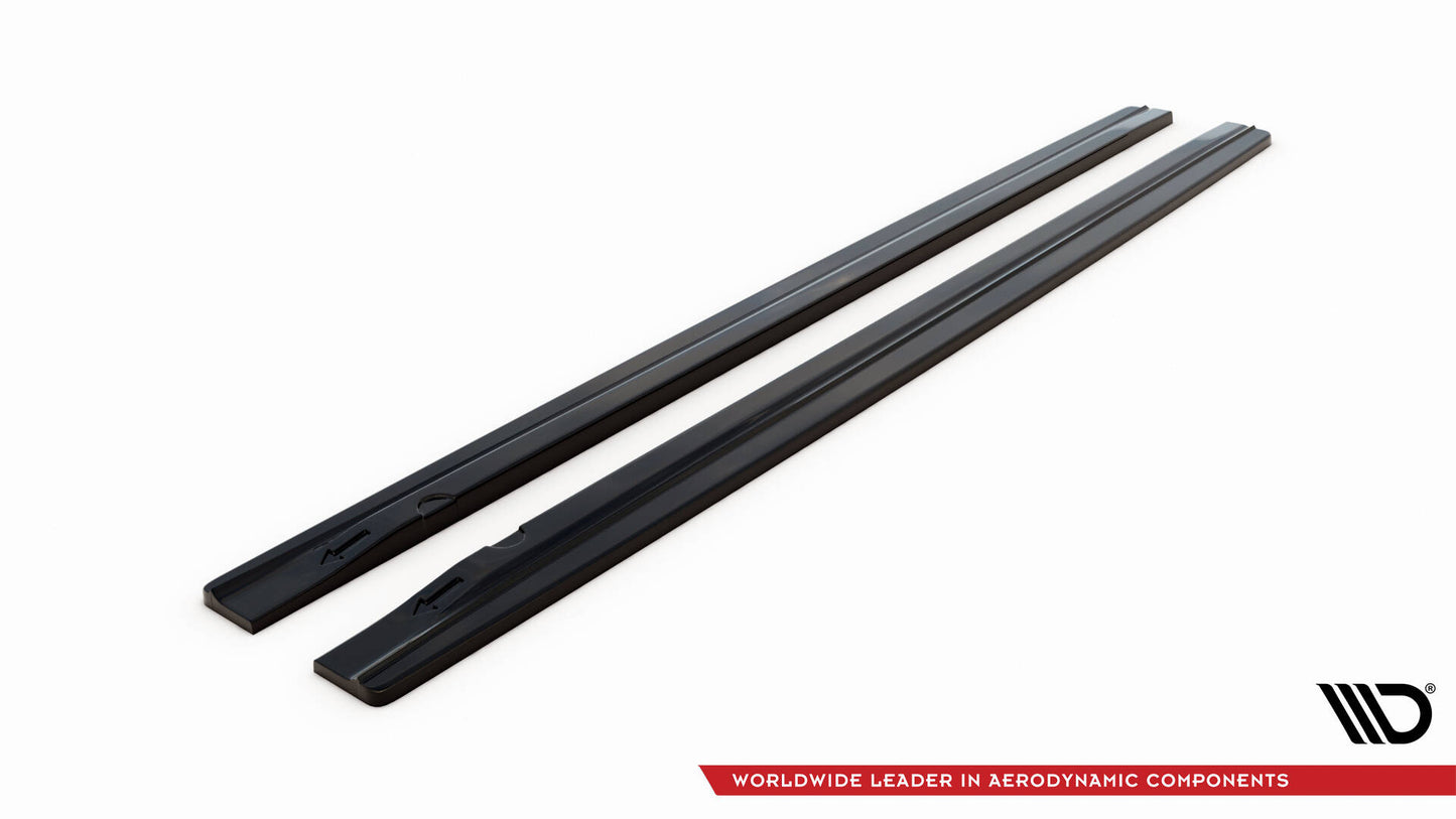 Side skirts diffusers v.1 audi s4 / a4 / a4 s-line b8 / b8 fl