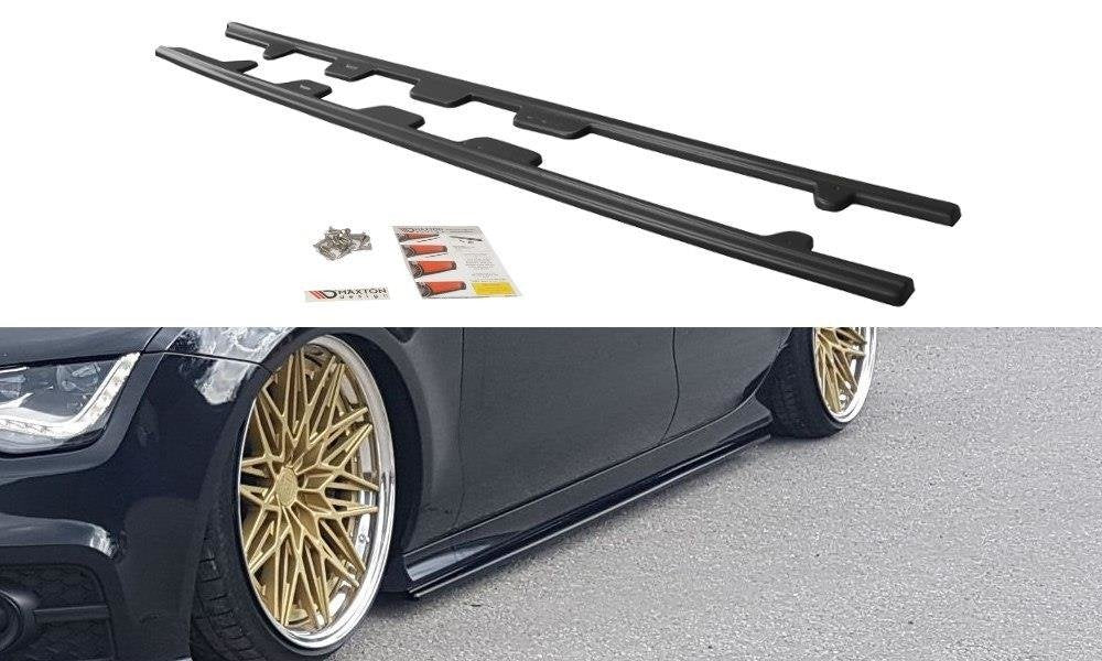 Side skirts diffusers v.1 audi s7 / a7 s-line c7