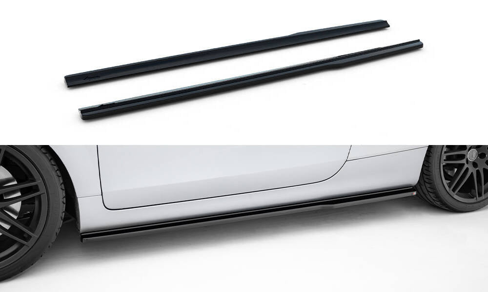Side skirts diffusers v.1 audi tt s / tt s-line 8j facelift