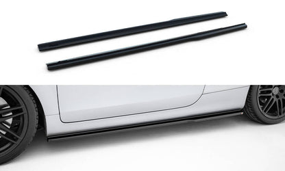 Side skirts diffusers v.1 audi tt s / tt s-line 8j facelift