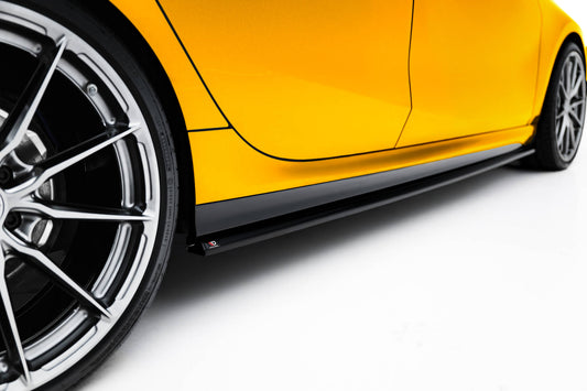 Side skirts diffusers v.1 bmw 1 m-pack f70