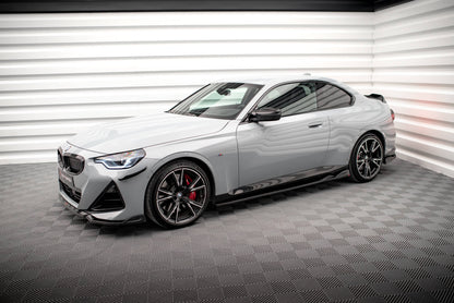 Side skirts diffusers v.1 bmw 2 coupe m-pack / m240i g42