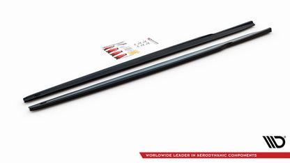 Side skirts diffusers v.1 bmw 2 gran coupe m-pack / m235i f44