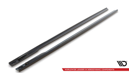 Side skirts diffusers v.1 bmw 4 gran coupe m-pack / m440i g26