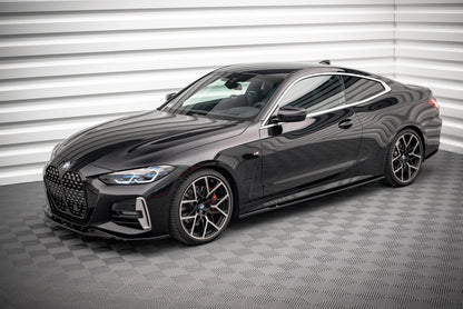 Side skirts diffusers v.1 bmw 4 m-pack / m440i g22 / g23 / g22 facelift / g23 facelift