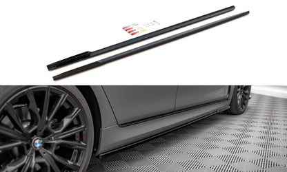 Side skirts diffusers v.1 bmw 7 m-pack g11