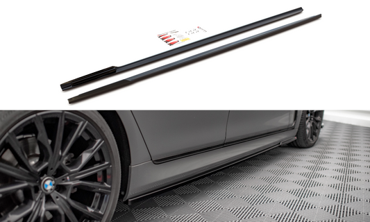 Side skirts diffusers v.1 bmw 7 m-pack g11