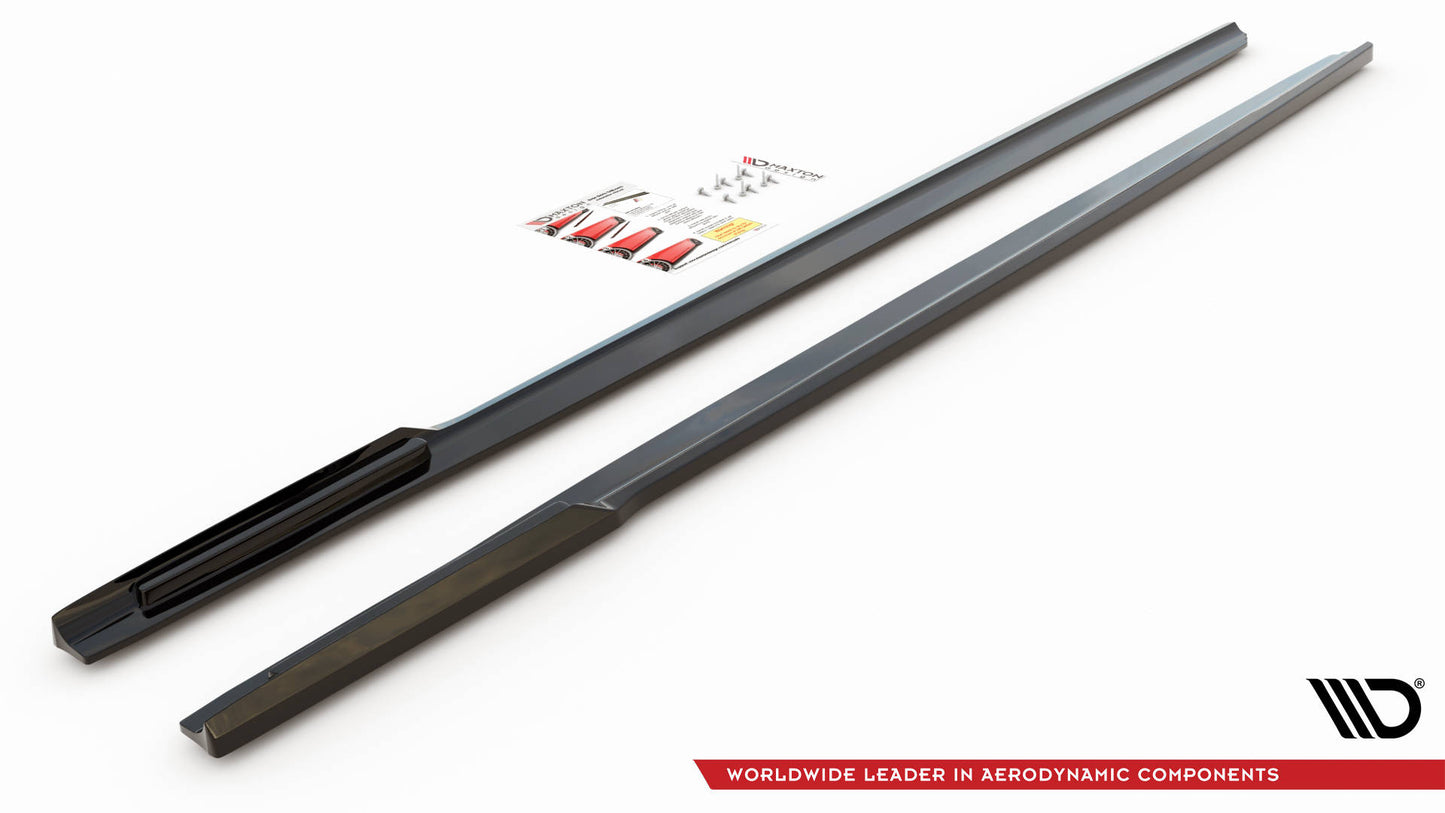 Side skirts diffusers v.1 bmw 7 m-pack g11