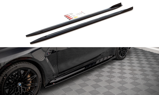 Side skirts diffusers v.1 bmw m4 g82