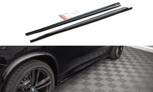 Side skirts diffusers v.1 bmw x5 m f85