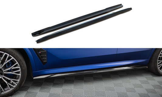 Side skirts diffusers v.1 bmw x5 m-pack g05 facelift