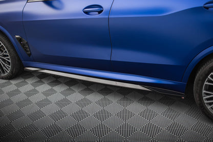 Side skirts diffusers v.1 bmw x5 m-pack g05 facelift