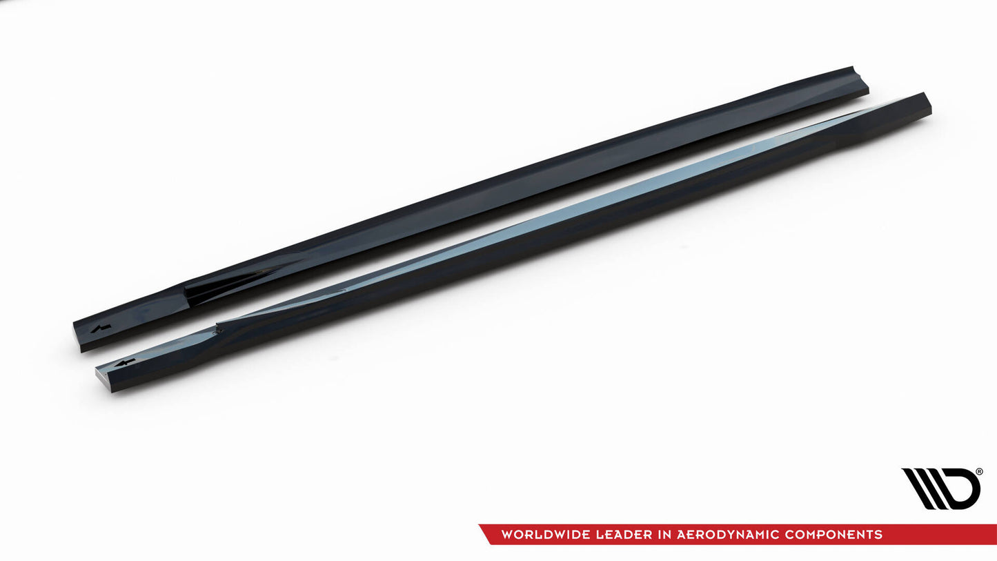 Side skirts diffusers v.1 bmw x6 m-pack g06 facelift