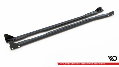 Side skirts diffusers v.1 + flaps honda civic type-r mk 11