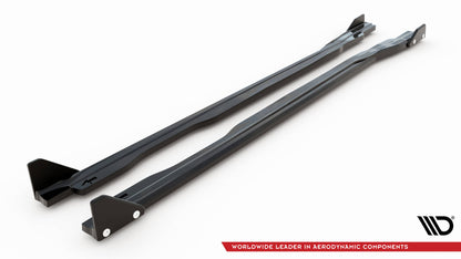 Side skirts diffusers v.1 + flaps honda civic type-r mk 11