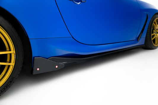 Side skirts diffusers v.1 + flaps subaru brz mk2