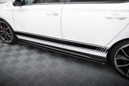 Side Skirts Diffusers v.1 Hyundai I30 N MK3 Hatchback / Fastback