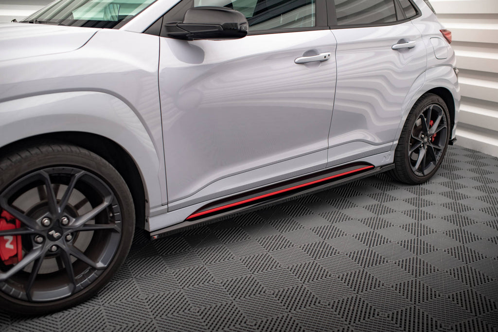 Side skirts diffusers v.1 hyundai kona n mk1