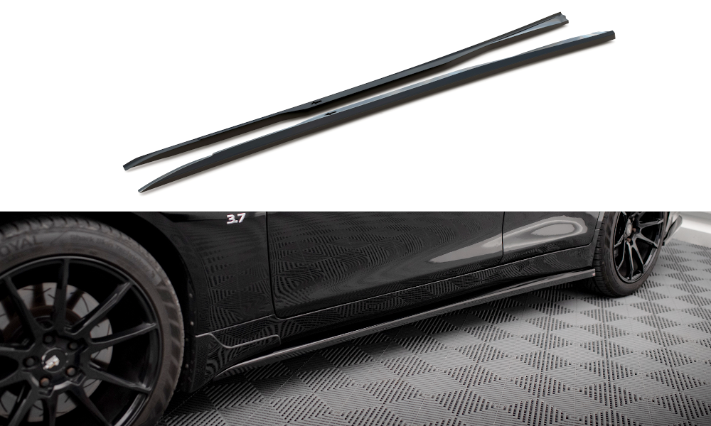 Side skirts diffusers v.1 infiniti q50 s mk1
