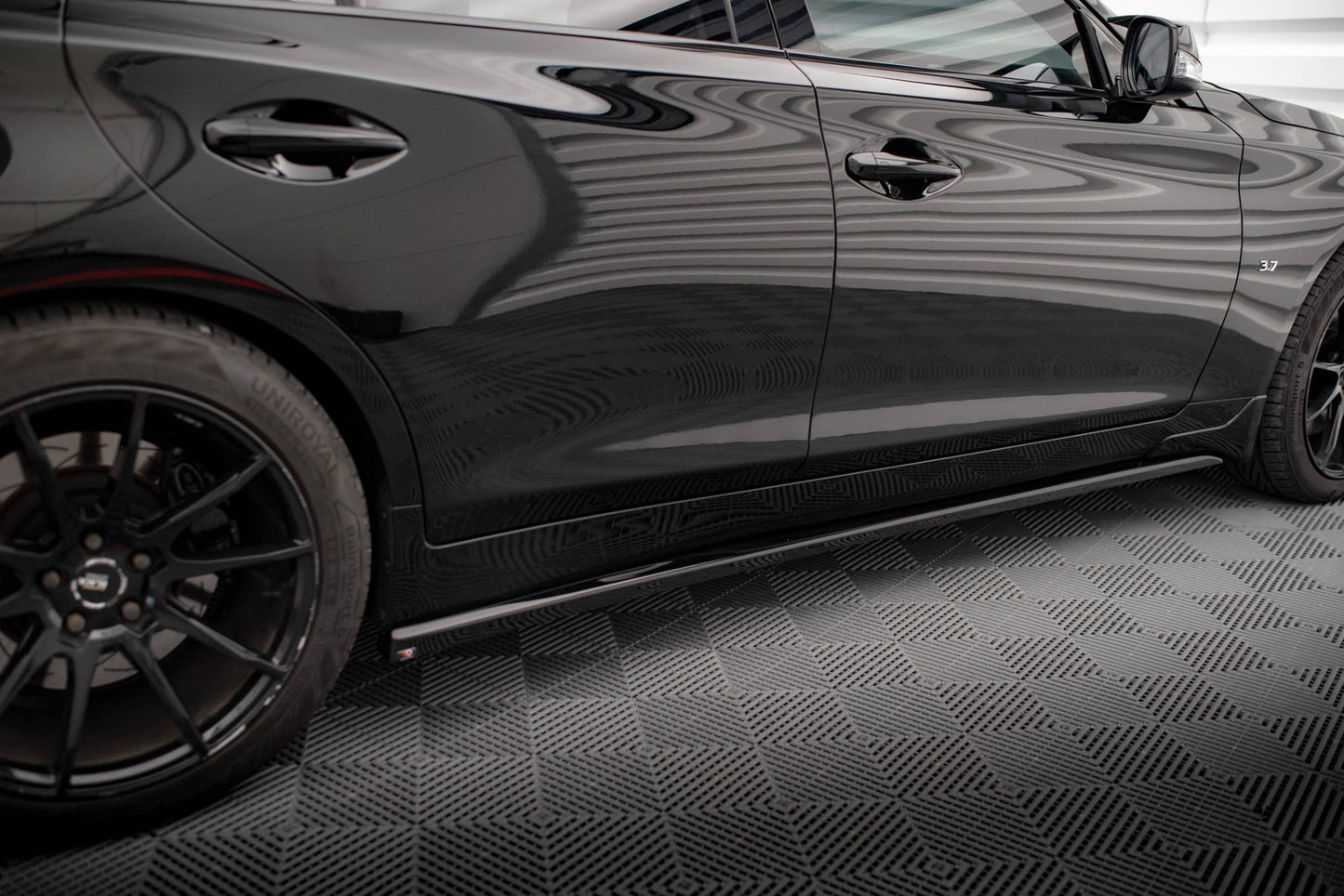 Side skirts diffusers v.1 infiniti q50 s mk1